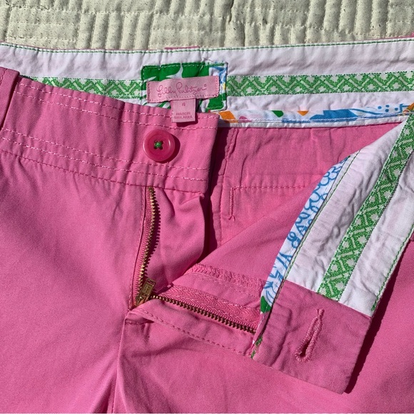 Lilly Pulitzer Vibrant Pink Women's Shorts Size 6 - Picture 3 of 6